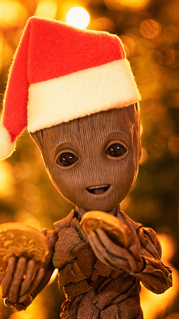 Christmas, Baby Groot HD phone wallpaper