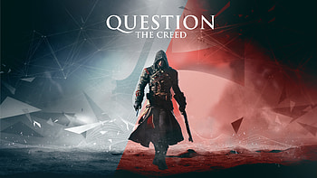 Assassin's Creed: Question the creed, video game, art HD wallpaper