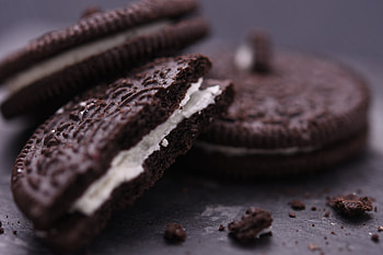 Food, chocolate, biscuit, close up HD wallpaper