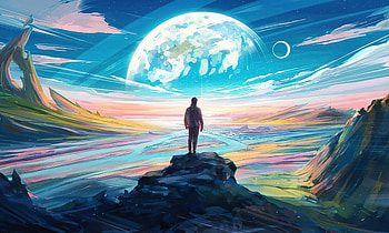 Lifes Not Fair, alone, artist, artwork, digital-art HD wallpaper