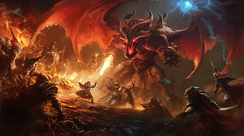 Diablo, fan art HD wallpaper