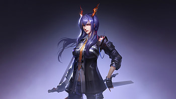 Ark Knight, arknights, games, anime, 2022-games, artstation HD wallpaper