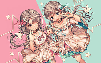 The Idolmaster, Nagi Hisakawa, anime characters, Japanese manga, Hayate Hisakawa, The Idolmaster characters, Hisakawa Hayate, Hisakawa Nagi HD wallpaper