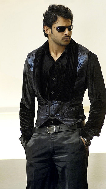 Prabhas Ke, Black Dress HD phone wallpaper