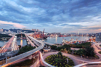 Cities, City, Building, View From Above, Bridge HD wallpaper