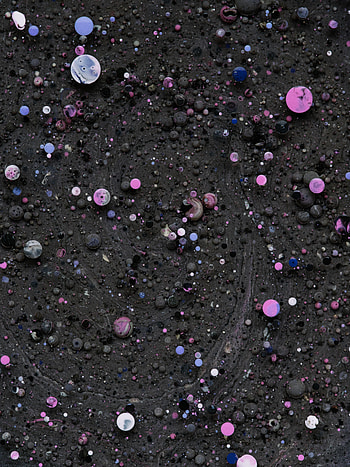 Abstract, Bubbles, Paint, Liquid HD phone wallpaper