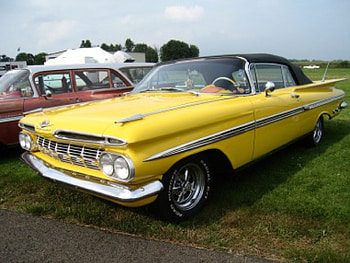 Nasco Yankee Meet 2012, yellow, car, sky, grass, car-show HD wallpaper