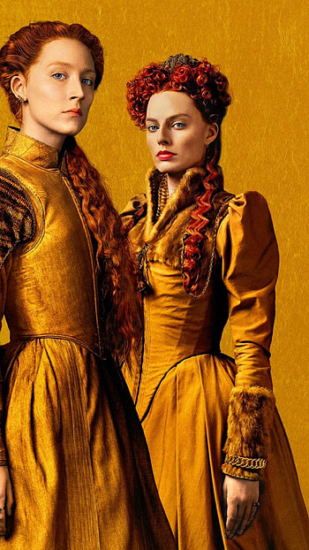 Saoirse Ronan, Margot Robbie, Mary Queen of Scots HD phone wallpaper