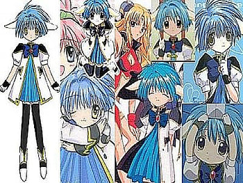 Mint, blue, letter, ranpha, milfeulle, anime, galaxy angel HD wallpaper