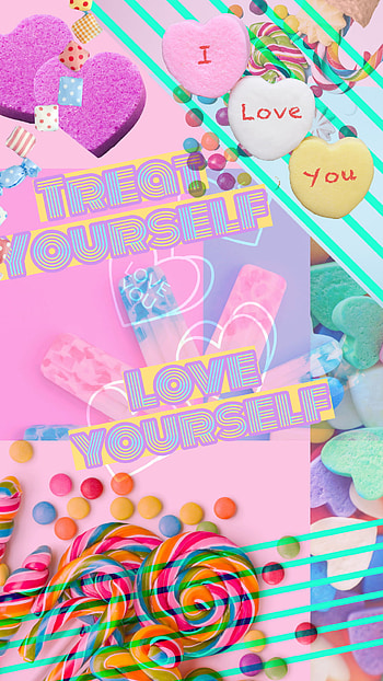 Candy shop, girly, magenta, pink, valentines HD phone wallpaper