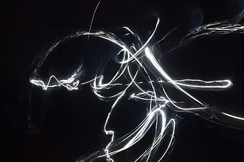Abstract, Shine, Lines, Brilliance, Chaotic, Bent, Curved HD wallpaper
