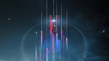 Superman Look Up Artwork, superman-legacy, superman, david-corenswet, superheroes, dc-comics, movies, artwork, artist, digital-art HD wallpaper