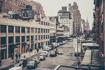 Cities, City, Building, Street HD wallpaper