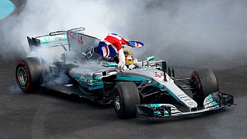 British flag, Lewis Hamilton HD wallpaper