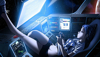 Gamer Girl, Digital art, Gaming vibes, Empowered women HD wallpaper