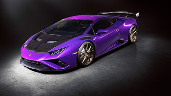 Lamborghini Huracan, Dark background, Car's elegance, High-quality HD wallpaper