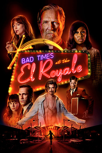 Bad Times at the El Royale, Errie thriller, Suspenseful entertainment HD phone wallpaper