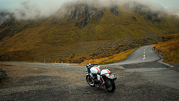 Mountains, Motorcycles, Road, Motorcycle HD wallpaper