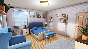 House Flipper 2 Elegant Bedroom Renovation, video game, House Flipper 2 HD wallpaper