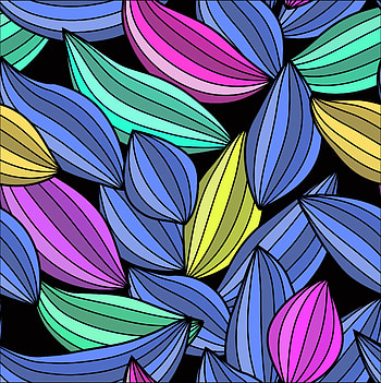 Art, Leaves, Miscellanea, Miscellaneous, Texture, Lines, Striped HD phone wallpaper