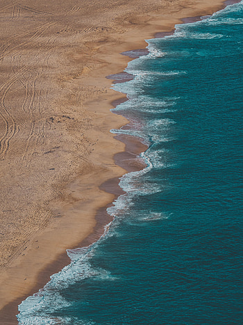 Nature, Sea, Beach, Sand, Coast, Foam HD phone wallpaper