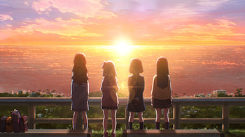 Anime Sunset: Trapezium, Anime, Trapezium HD wallpaper