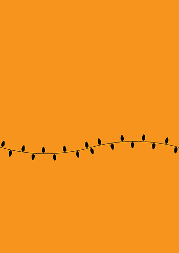 Vector, Minimalism, Garland, Electricity, Light Bulbs HD phone wallpaper