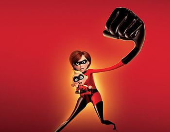 Elastigirl And Jack Jack Parr In The Incredibles 2, the-incredibles-2, 2018-movies, movies, animated-movies HD wallpaper