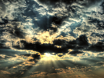 Landscape, Sky, Clouds HD wallpaper