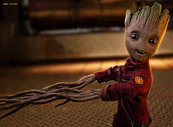 Baby Groot 2018 Artwork, baby-groot, superheroes HD wallpaper