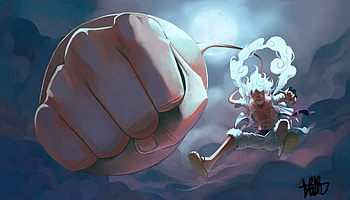 Luffy Gear 5, Monkey D. Luffy, Gear 5 (One Piece), Anime, One Piece HD wallpaper