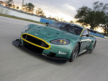 Sports, Auto, Trees, Aston Martin, Cars, Front View, Speed, Style, 2005, Dbr9 HD wallpaper