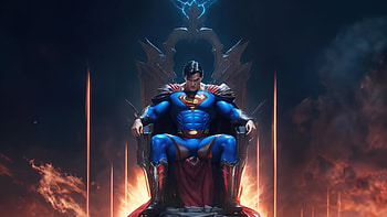 Menace Of Evil Superman, superman, superheroes, artwork, artist, digital-art, art HD wallpaper