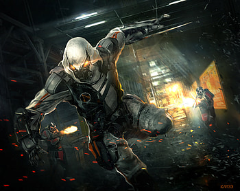 Cyberpunk Assassin, cyberpunk, artist, artwork, digital-art, scifi, deviantart HD wallpaper