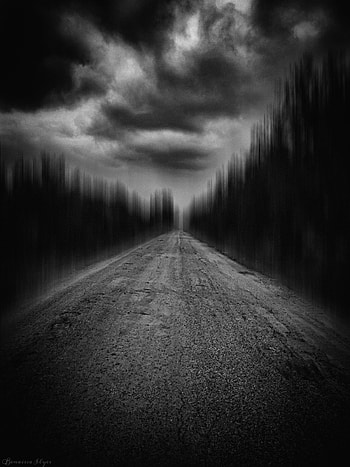 Black nature, cloud, sky, Galaxy, Apple, forest, Oppo, Black and white, Samsung HD phone wallpaper