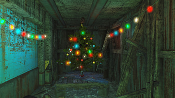 Merry Christmas from that maniac in the Milton parking garage HD wallpaper