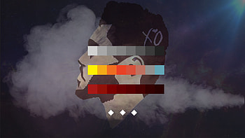 General XO The Weeknd Trilogy smoke flares space HD wallpaper