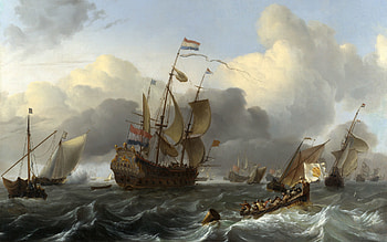 Ludolf Bakhuizen German-born Dutch Golden Age painter | Paintings | Pinterest | Dutch golden age, Golden age and Paintings HD wallpaper