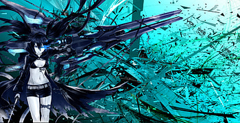 You see what I mean (Black Rock Shooter), black, shooter, , rock, you see what i mean HD wallpaper