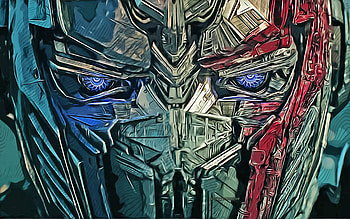 Megatron, Decepticons, Transformers, , vector art, Megatron drawing, creative art, Megatron art, vector drawing, Transformers characters, Megatron face HD wallpaper