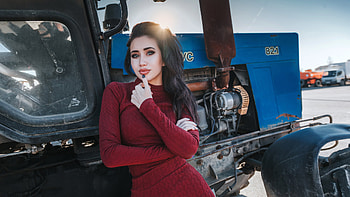 Anton Harisov, girls, model HD wallpaper