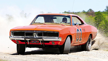 Controlled Drift, General Lee Car HD wallpaper