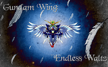 Gundam Wing, feathers, walts, gundam, endless HD wallpaper