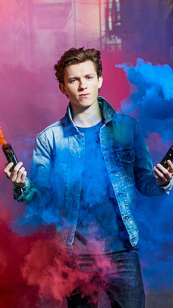 Tom Holland, movie, Spider-Man: Homecoming HD phone wallpaper