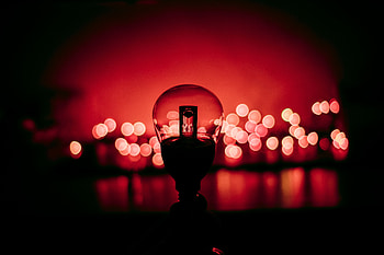 Dark, Glare, Lamp HD wallpaper