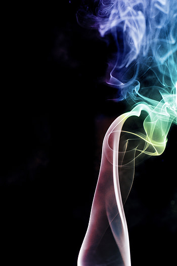 Abstract, Smoke, Multicolored, Motley, Winding, Sinuous HD phone wallpaper