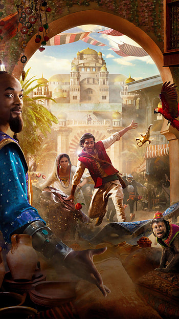 Aladdin (2022) movie HD phone wallpaper