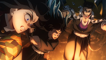 Kimetsu no Yaiba, Demon Slayer: Kimetsu no Yaiba, Anime, Giyuu Tomioka, Gyomei Himejima, Muichiro Tokito HD wallpaper
