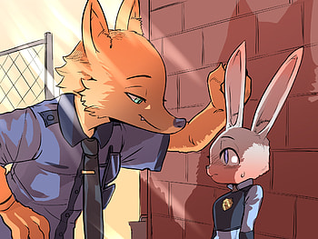 Movie - Zootopia Judy Hopps Nick Wilde HD wallpaper