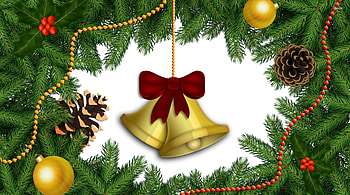 Christmas Bells, Bells, Christmas, Decorations HD wallpaper